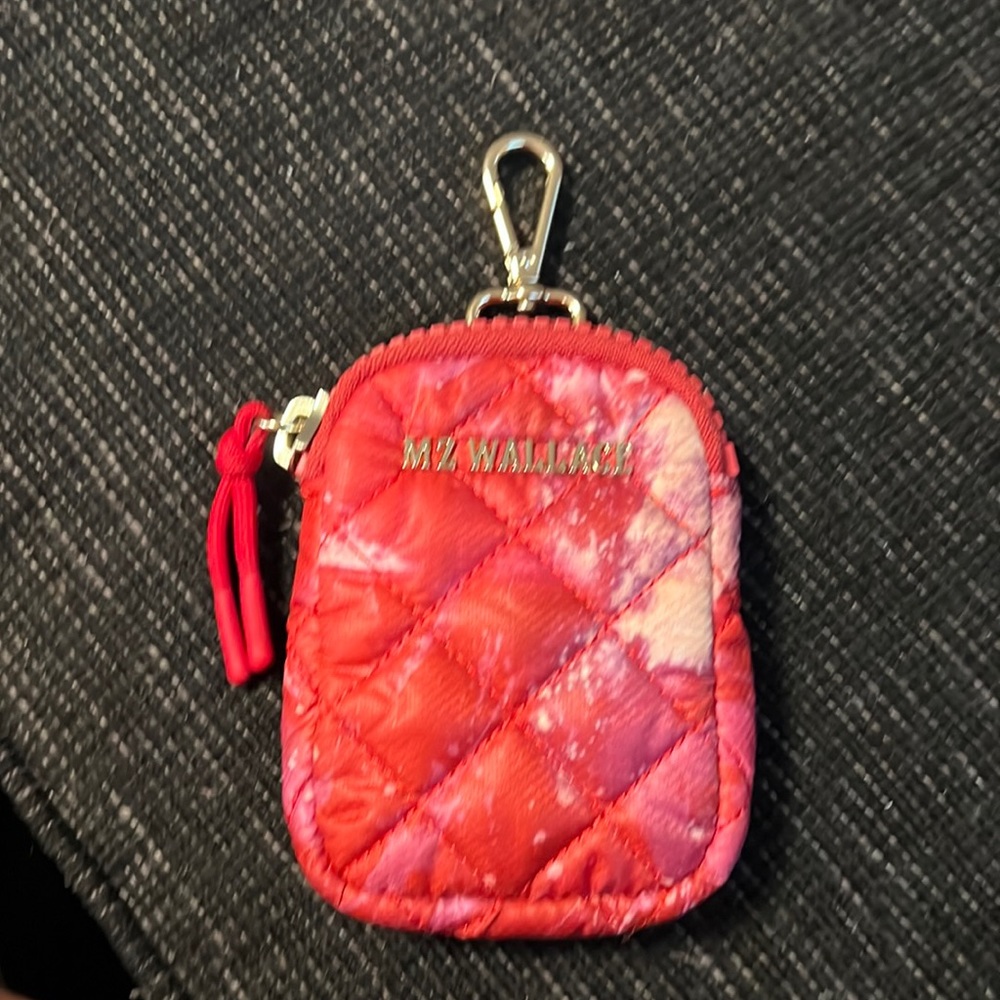 Mz Wallace link pouch in acid dye color